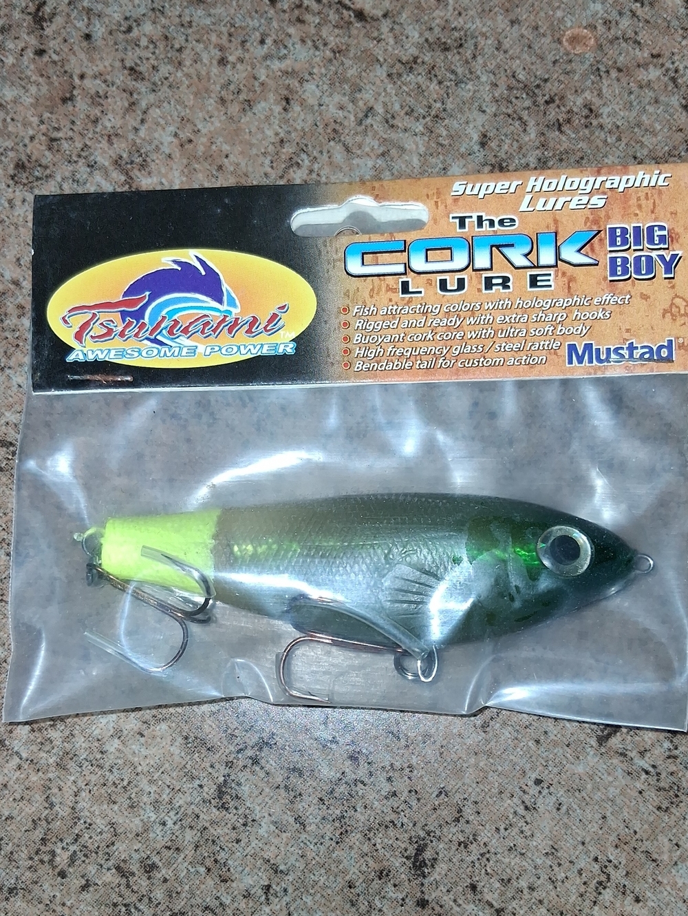 Tsunami The Cork Lure Big Boy - Green/Chartreuse